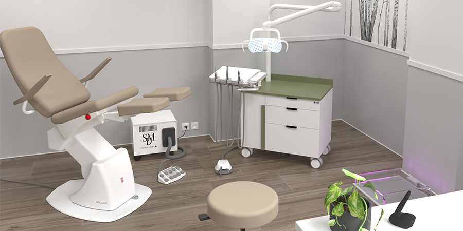 unit-podologiczny-capron-modulo-w-gabinecie-wizualizacja