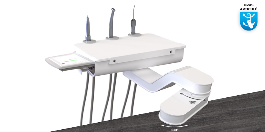 unit-podologiczny-capron-pixel-rekaw-pulpitu-przegubowego - Unit podologiczny używany – czy warto ryzykować?